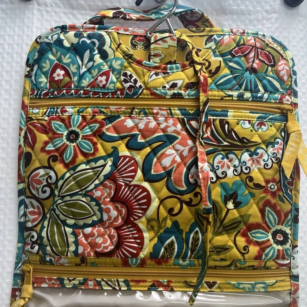 Vera Bradley Keep It Up Provençal Cosmetics Jewelry Hanging Organizer